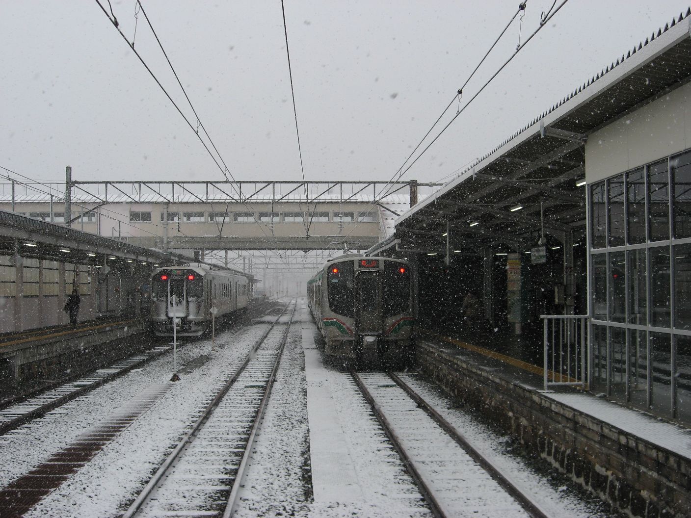 雪雪雪の　会津若松　20261226